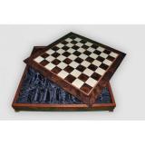 Box Wood / Шахматное Поле-Бокс С Местом Для Укладки Шахмат (CD64G)