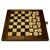 Нарды с шахматным полем "Manopoulos" из красного дерева TS3M