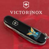 Складной нож Victorinox HUNTSMAN UKRAINE Ангел ВСУ 1.3713.3_T1061u