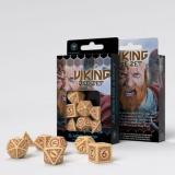 Набор кубиков Viking Beige & burgundy Dice Set