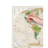 Скретч Карта Мира Travel Map® Geography World