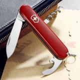 Средний карманный нож WAITER 84 мм /1 слой/9 функций/красные накладки/стопор (блистер) Victorinox Швейцария