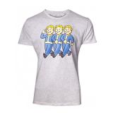 Официальная футболка Fallout - Three Vault Boys Men's T-shirt — XL