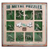 Зеленый Набор | 10 Metal Puzzle Green