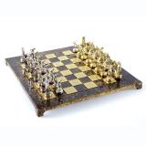 Шахи "Manopoulos", "Діскобол", латунь, колір коричневий, розмір 54х54 см, вага 9,8 кг.
