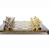 Шахматы "Manopoulos", "Дискобол", латунь, цвет коричневый, размер 54х54 см, вес 9,8 кг.
