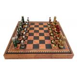 Набор ItalFama Римляне против варваров шахматы + шашки + нарды (1993219MAP)