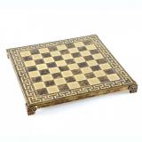 Шахматы Manopoulos Спартанский воин в деревянном футляре коричневые S16CMBRO, 28х28 см