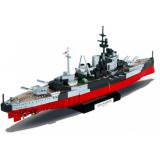 Конструктор COBI World Of Warships Корабль Его Величества «Уорспайт», 1400 деталей