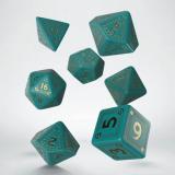 Набір кубиків RuneQuest Turquoise &amp; gold Dice Set