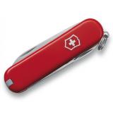 Компактный швейцарский нож-брелок CLASSIC SD 58мм/2 слоя/7 функций/красные накладки/ножницы (блистер) Victorinox Швейцария