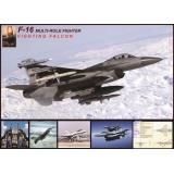 Пазл Eurographics F-16 в полете, 1000 элементов