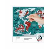 Скретч Карта Мира Travel Map® Marine