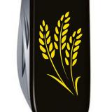 Складной нож Victorinox HUNTSMAN UKRAINE Колоски пшеницы желт. 1.3713.3_T1338u