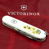 Складной нож Victorinox SPARTAN UKRAINE Цветы 1.3603.7_T1050u