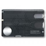 Швейцарская карта Victorinox SwissCard Nailcare Black, черная полупрозрачная, 82х54х4мм,13 функций Швейцария