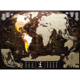 Оригинальная скретч карта мира My Map Chocolate!