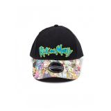 Официальная кепка  Rick and Morty - Sublimated Print Curved Bill Cap