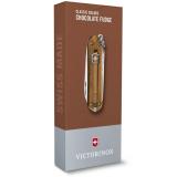 Нож-брелок Victorinox Classic SD Transparent Colors (0.6223.T55G) 7 функций, 58 мм, Gift Box