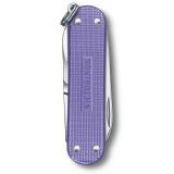 Классический нож-брелок Swiss Army Knife, Classic SD Alox Colors, 58 mm, Electric Lavender, Gift Box
