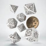 Набор кубиков Q Workshop The Witcher Dice Set. Geralt - The White Wolf