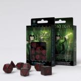 Набор кубиков Elvish Black & red