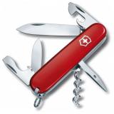 Средний карманный нож SPARTAN 91мм/2 слоя/12 функций/красные накладки/штопор (блистер) Victorinox Швейцария