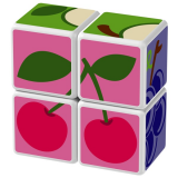 Geomag MAGICUBE Fruit | Магнитные кубики Фрукты