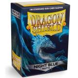 Протекторы Dragon Shield 66 x 91мм (100 шт.) matte Night Blue