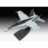 Збірна модель-копія Revell набір Літак F/A-18 Hornet з к/ф Top Gun рівень 2 масштаб 1:72