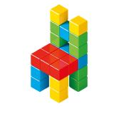 Geomag MAGICUBE Pre-school 24 кубика | Магнитные кубики