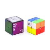 YJ 2x2 YuPo V2M Stickerless | Кубик ЮПо V2 2x2 магнитный