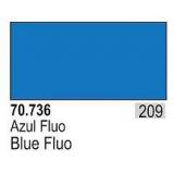 MODELCOLOR 736-17ML. BLUE FLUORESCENT