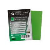 Протекторы для карт Games7Days (66 х 91 мм, MTG, 80 шт.) Green (PREMIUM)