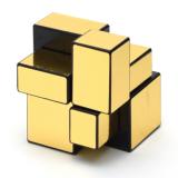 Smart Cube Mirror Golden 2x2x2 | Зеркальный Кубик 2х2