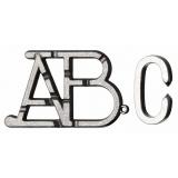 1* ABC (Huzzle ABC) | Головоломка из металла