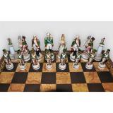 Шахові Фігури - "Battaglia Di Borodino" (Medium Size) / "Бородинський бій" (SP1812)