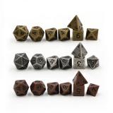 Набір металевих кубиків MINI RPG 7 шт (матові кольори) + ПОДАРУНОК