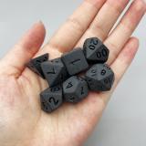 Набор кубиков Carbon RPG 7шт