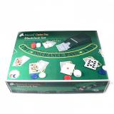 Покерный набор 200 фишек, 1 колода карт, без номинала, 4гр, (арт BJ2200)