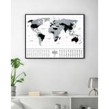 Скретч Карта Мира Travel Map® Flags World