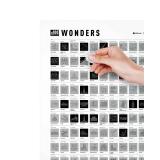 Скретч-постер #100 Wonders