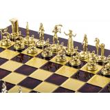 Шахматы Manopoulos Минойский воин в деревянном футляре 36 х 36 см 4.8 кг (S8RED)