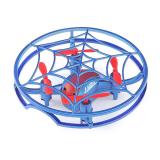 Квадрокоптер JJRC H64 Spiderman в клетке (голубой)