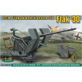 Немецкое 2cm зенитное оружие Flak 30 (ACE48102) Масштаб:  1:48