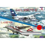 Самолеты Let L-410UVP-E и L-410UVP (2 модели в комплекте) (AMO1472) Масштаб:  1:144