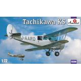 Санитарный самолет Тачикава (Tachikawa) KS (AMO72236) Масштаб:  1:72