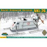 Советские бронированные аэросани НКЛ-26 / Soviet armored aerosan NKL-26 (ACE72515) Масштаб:  1:72
