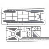 Советский пассажирский самолет Туполев Ту-104 A 2 (AMO1469-01) Масштаб:  1:144