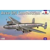 Транспортный самолет Avro 691 Lancastrian (AMO1462) Масштаб:  1:144
